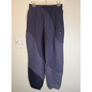 Alo Make Waves Sweatpants Italian Plum Tonal Size XS Men/S Women NWT $148 MSRP